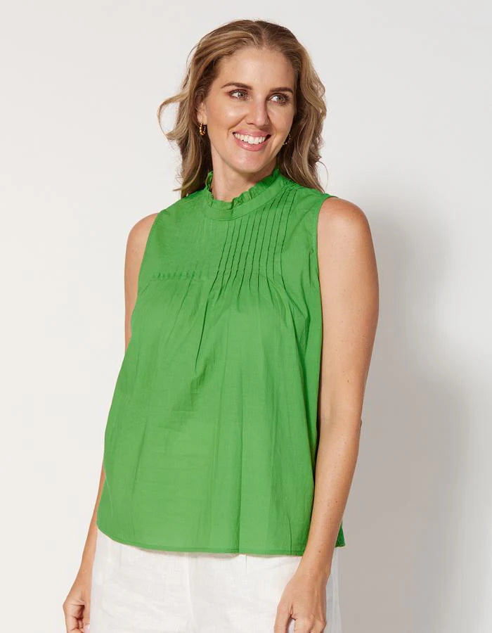 Giorgia top - Basil