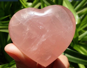 Rose Quartz Heart