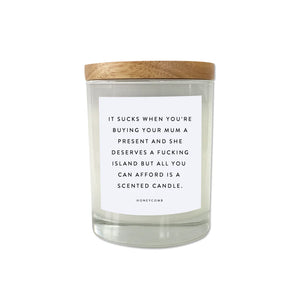 Deserves an Island Scented candle