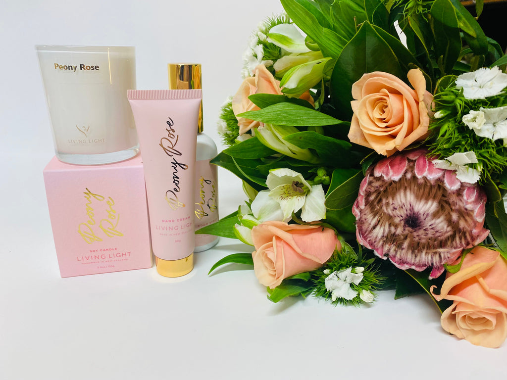 Peony Rose Gift pack & Bouquet