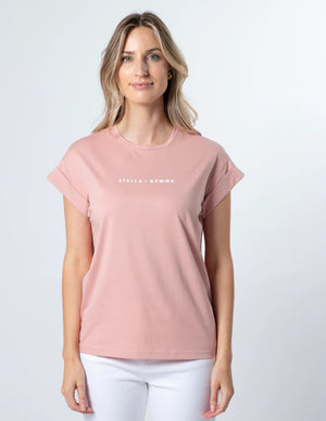 S+G with white logo t-shirt