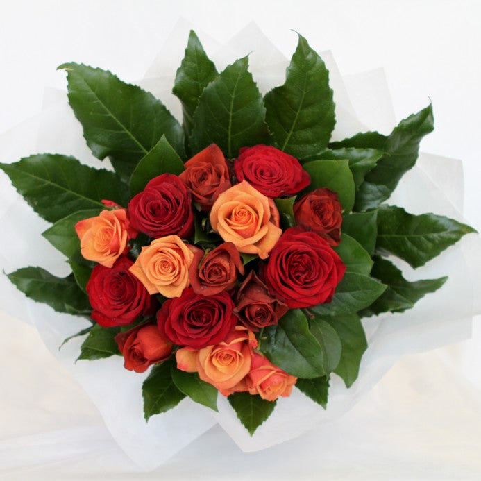 Red Shades Rose Bouquet