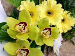 Flax Wrap Bouquet