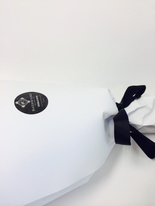 Roll wrap bouquet